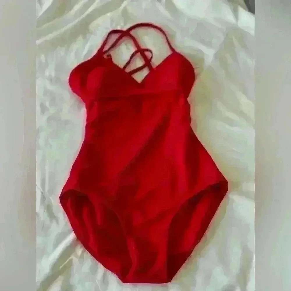 One Pice Bathing Suit Honey Girl “Rachel Reversible” size Small